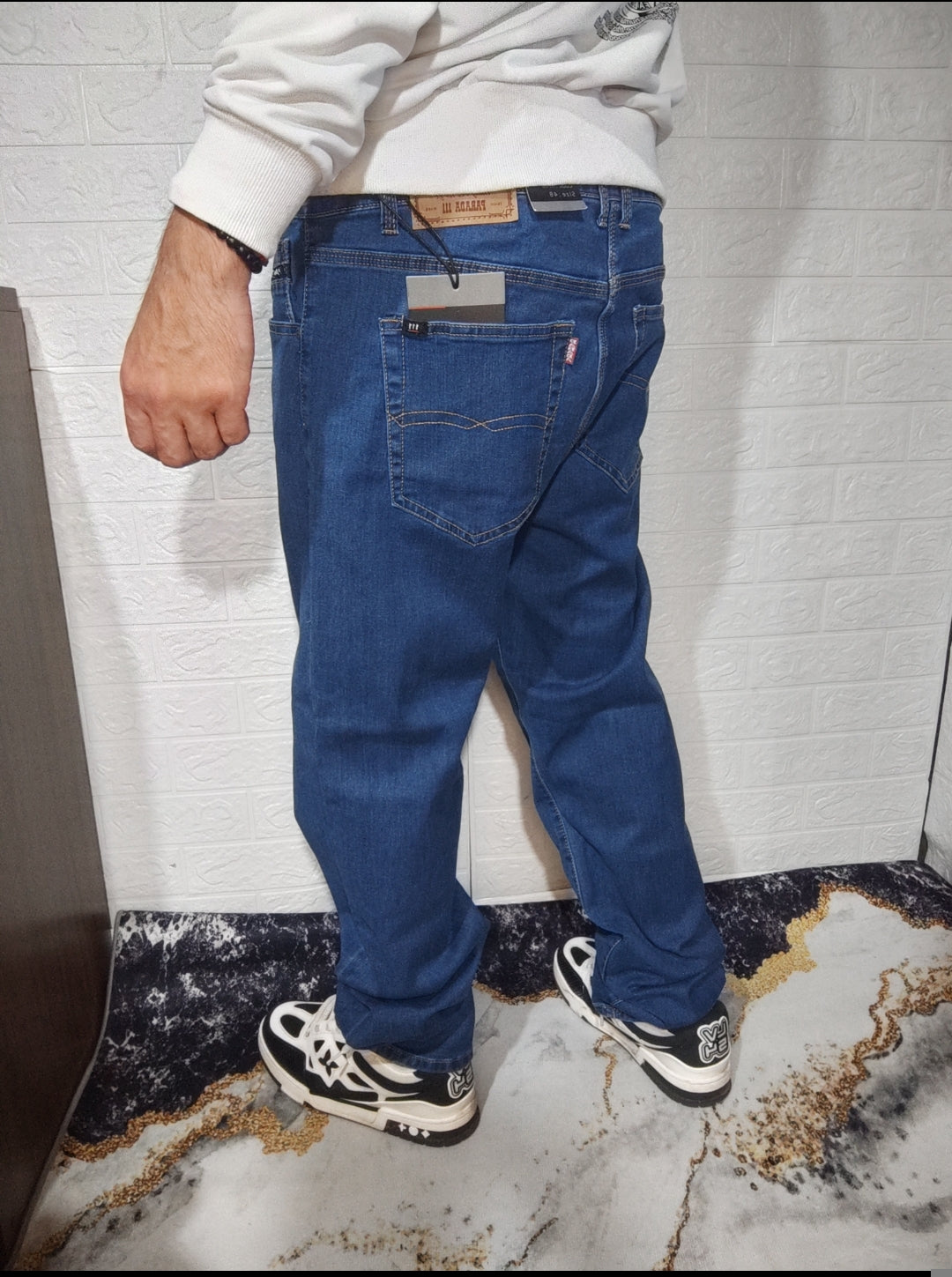 Jeans Básico Azul Rey