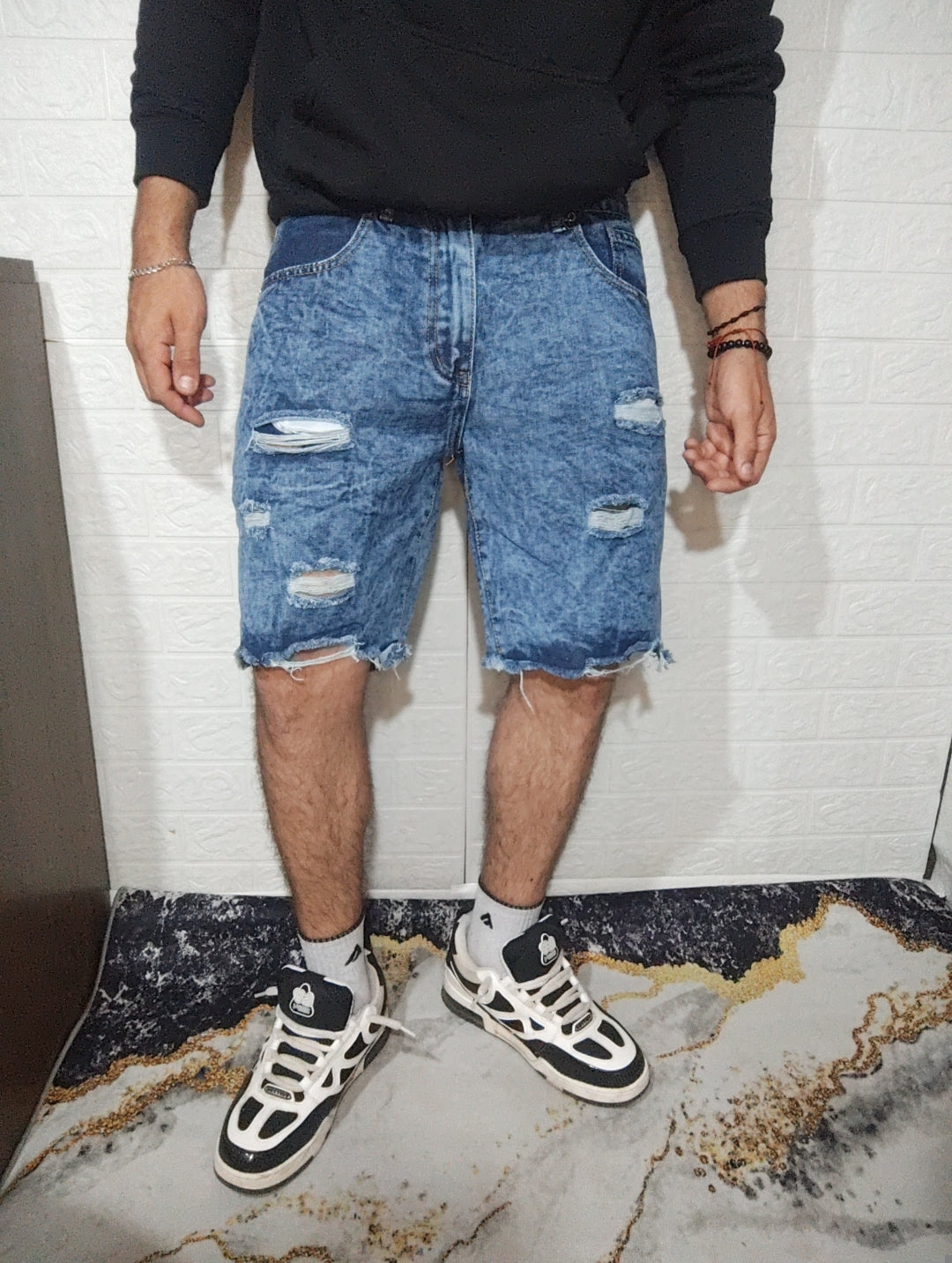 Short Clásico Rasgado