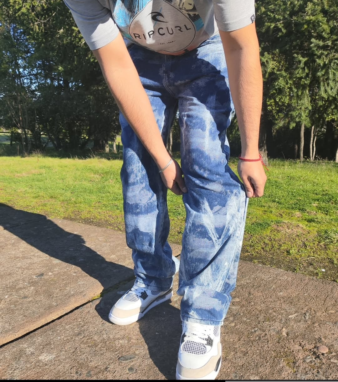 Jeans Básico Azul nube