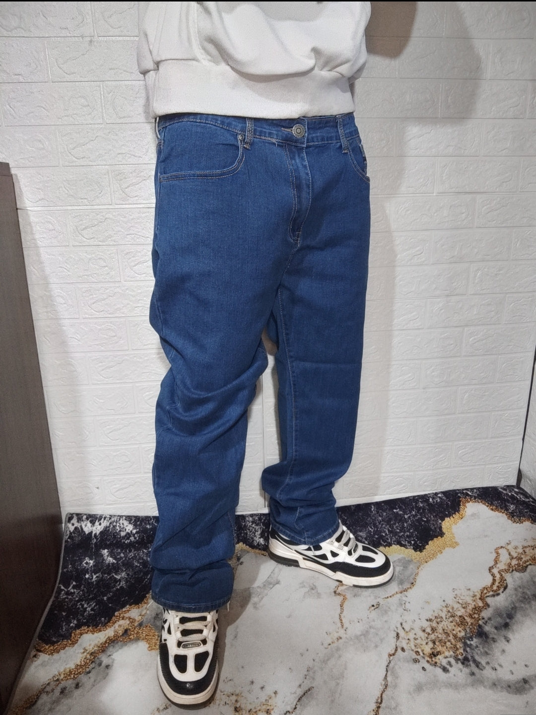 Jeans Básico Azul Rey