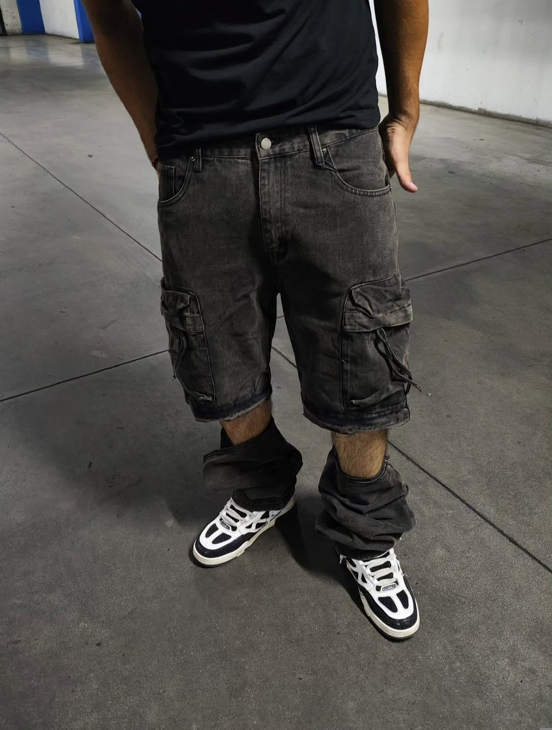 Jeans desmontable multicargo