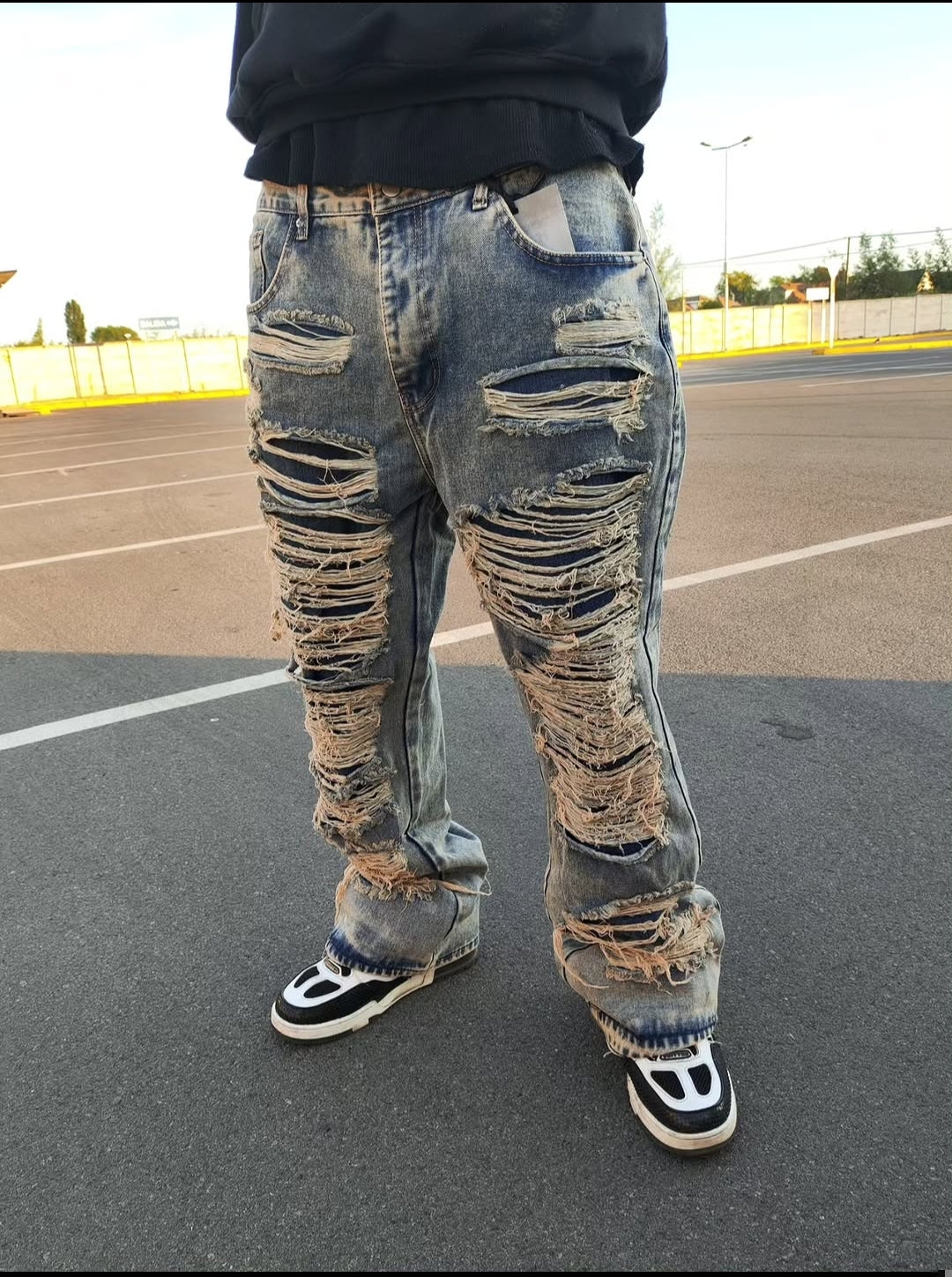 Jeans Destroyed Flare