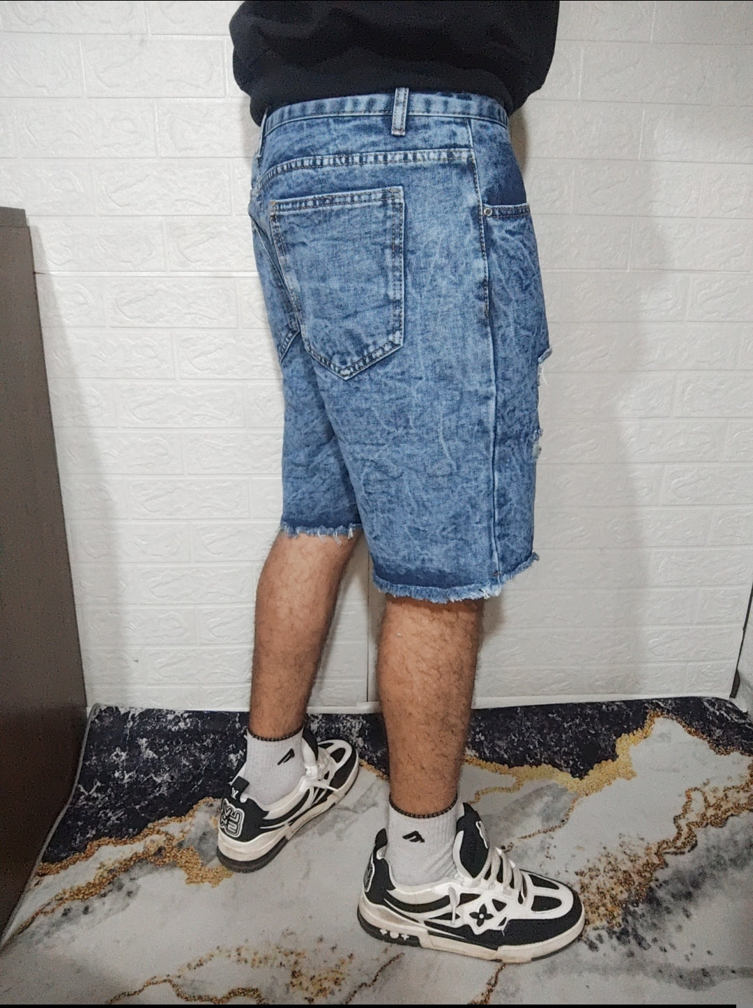 Short Clásico Rasgado