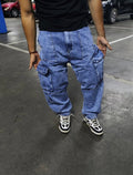 Jeans Cargo Frost Blue