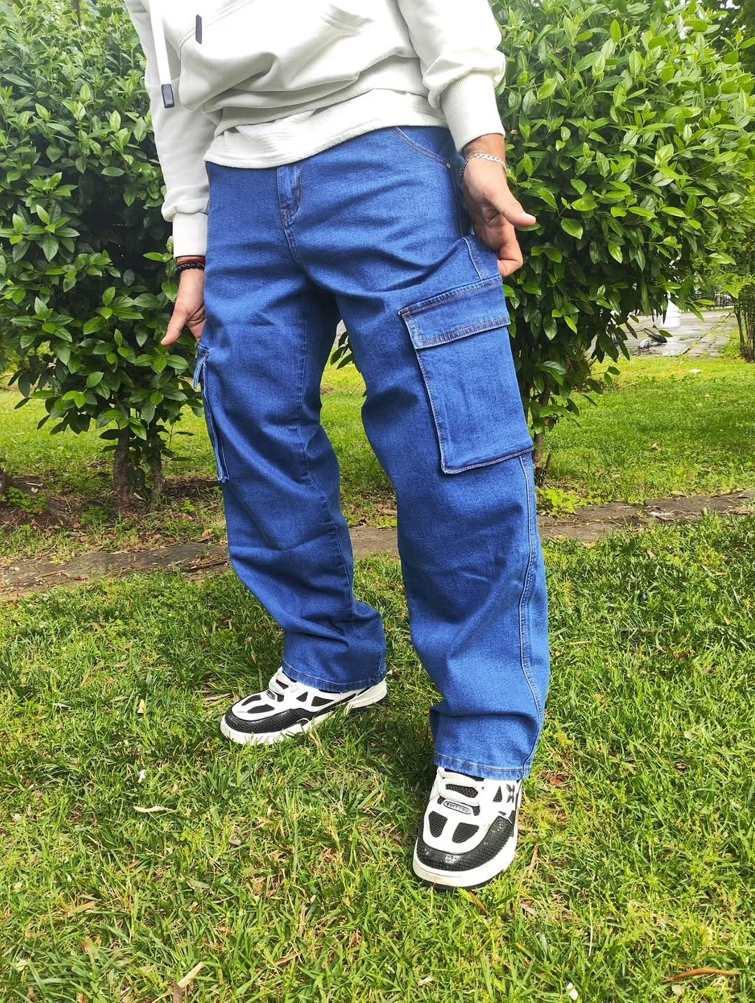 Jeans Cargo Blue