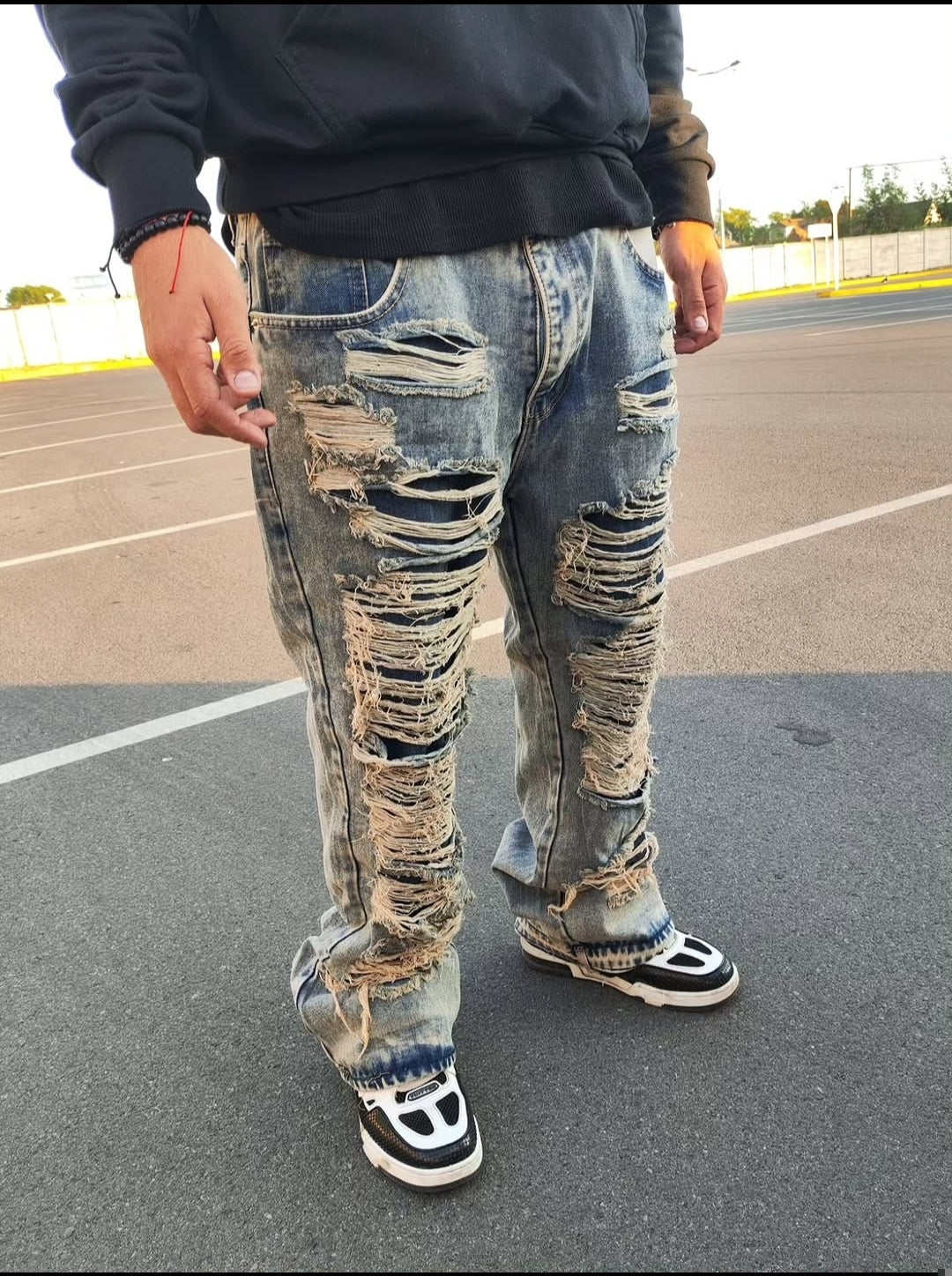 Jeans Destroyed Flare